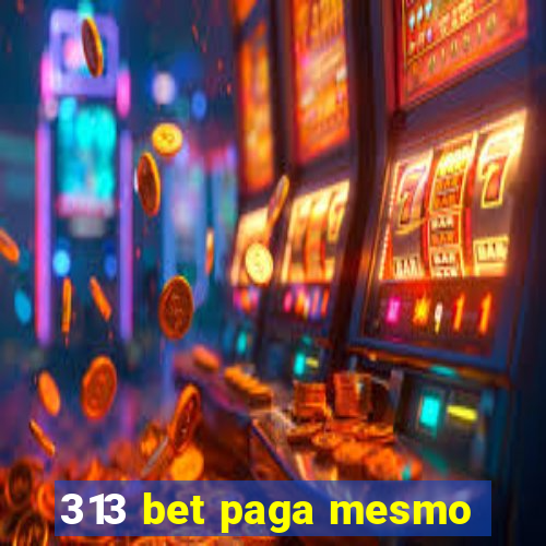 313 bet paga mesmo