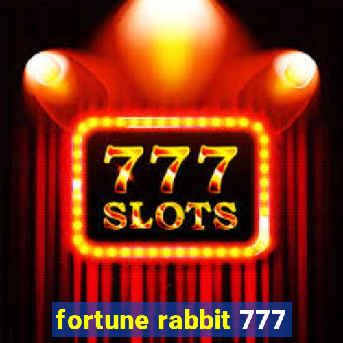 fortune rabbit 777