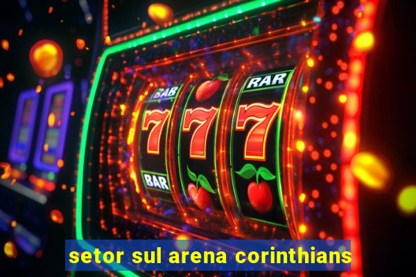 setor sul arena corinthians