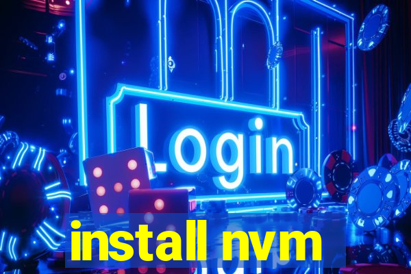 install nvm
