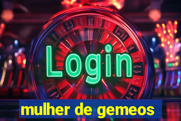 mulher de gemeos