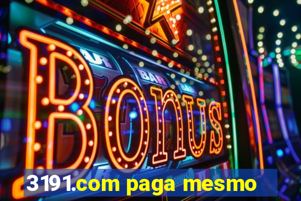 3191.com paga mesmo