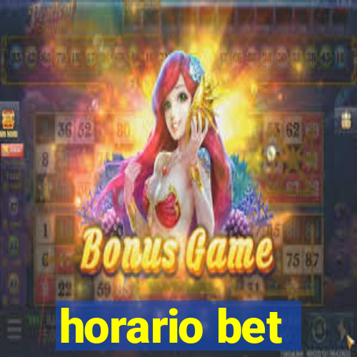 horario bet