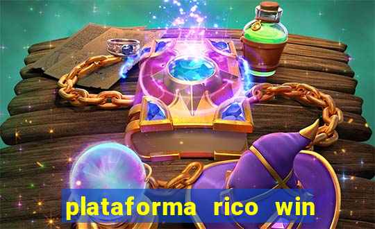 plataforma rico win paga mesmo