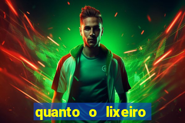 quanto o lixeiro ganha por ano