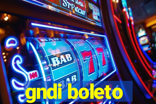 gndi boleto