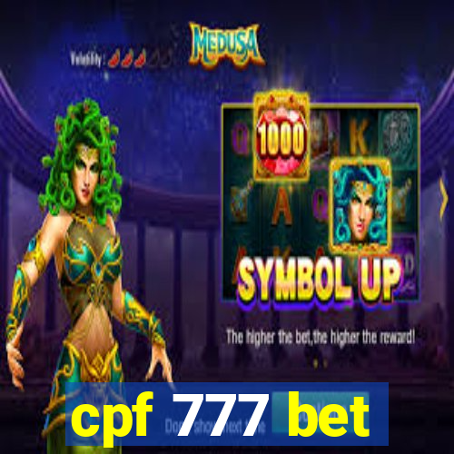 cpf 777 bet