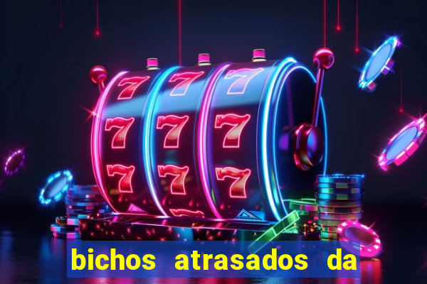 bichos atrasados da loteria federal