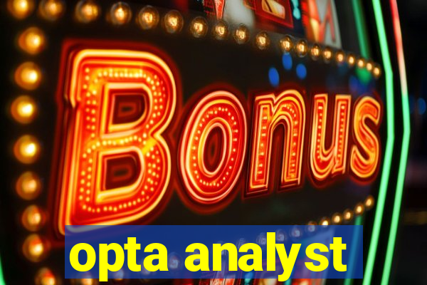 opta analyst