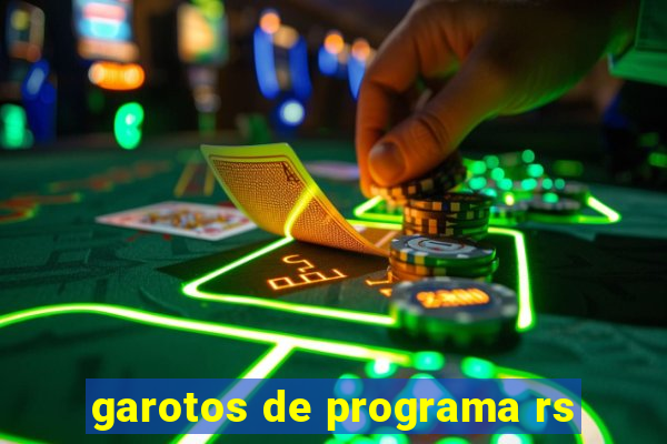 garotos de programa rs